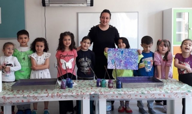 Minikler hayallerini Ebru’ya yansıttı