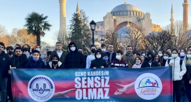 Mudanyalı gençler İstanbul gezisinde buluştu