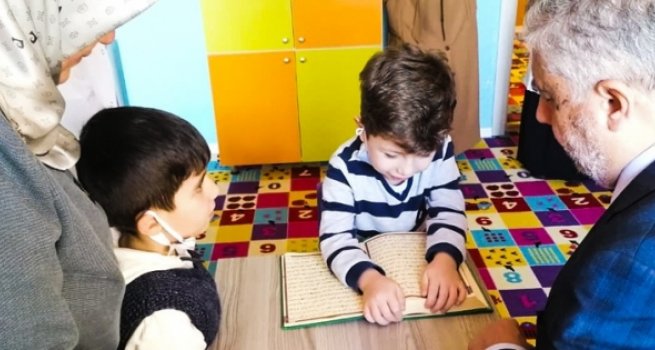 Müftü Gerek: Çocuklarımızın Kur'an ile buluşması kadar büyük bir bahtiyarlık olamaz