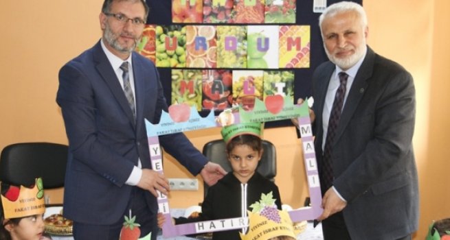 Müftü Topçu: Amacımız yavrularımıza bilinçli tüketim alışkanlığı kazandırmak