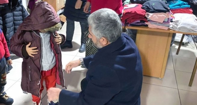 Müftülük çocukları sevindirdi