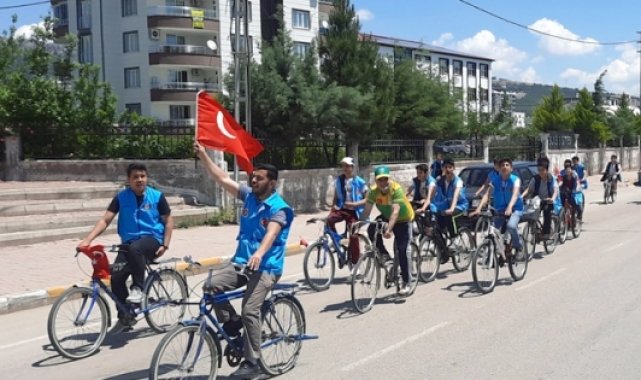 Müftülük gençleri bisiklet turunda buluşturdu