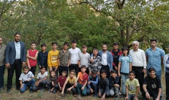 Müftülük gençleri doğa yürüyüşünde buluşturdu
