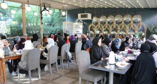 Müftülük hafızlık öğrencileriyle kahvaltı programında buluştu