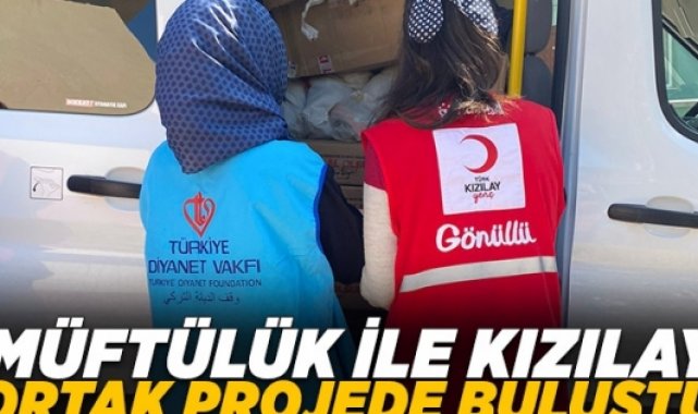 Müftülük ile Kızılay ortak projede buluştu