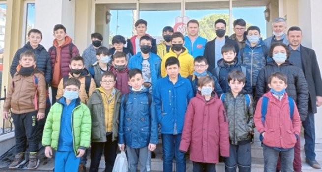 Müftülük öğrencilerle kamp programında buluştu