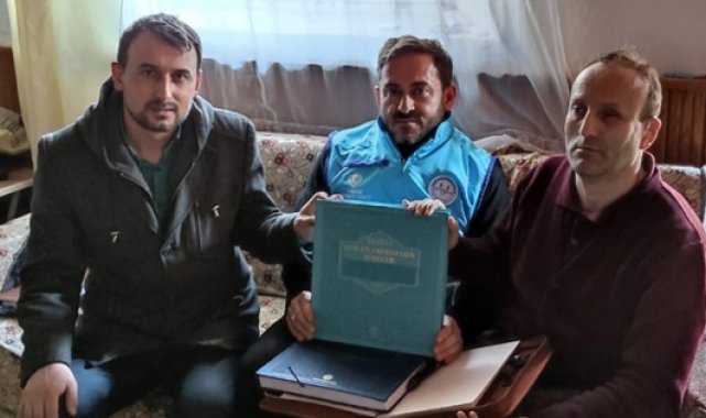 Müftülükten engelli vatandaşa en güzel hediye