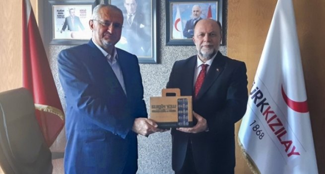 Müftülükten 'Kızılay Haftası' ziyareti