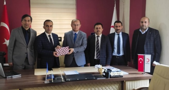 Müftülükten Türk Kızılay'a ziyaret
