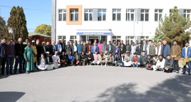 Müftülükten uluslararası ilahiyat öğrencilerine ziyaret