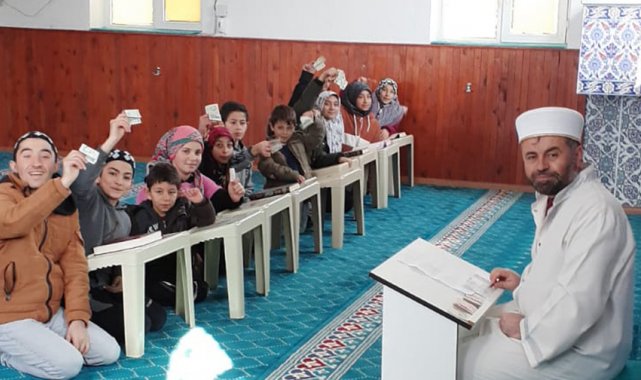 Öğrencilerden anlamlı bağış