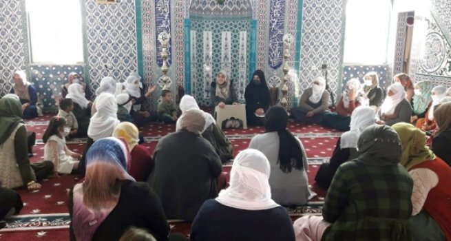 Patnos'ta cami-aile buluşması