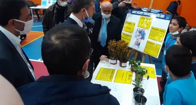 Proje imam hatipte 'Bilim Fuarı Sergisi' açıldı