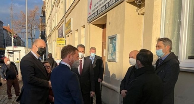 Leipzig DİTİB Eyüp Sultan Camii'ni ziyaret etti