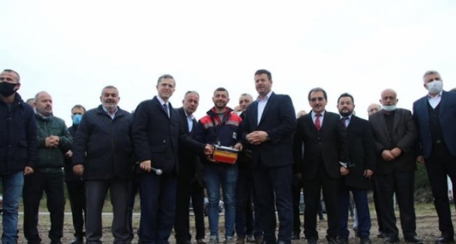 Şehitler Camii'nin temeli atıldı