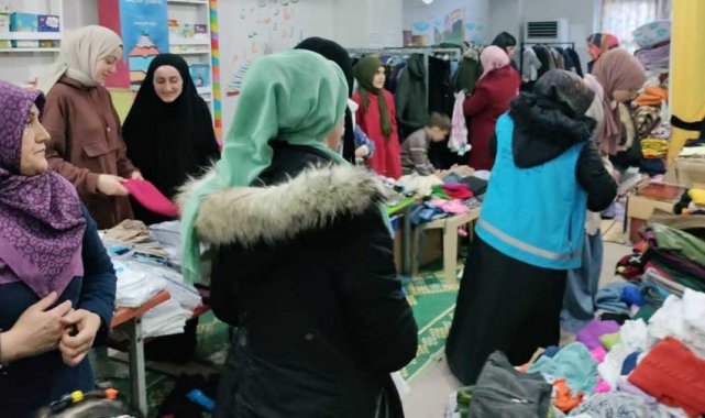 Sincan Müftülüğü İyilik Çarsısı depremzedelere açıldı