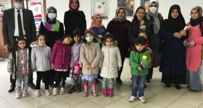 Şırnak'ta minikler ablalarıyla buluştu