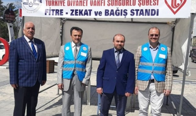 Sungurlu'da zekat standı açıldı