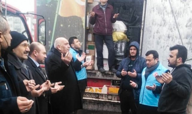 Sungurlu'dan Suriye'ye yardım eli