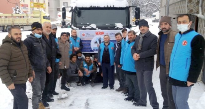 Tokat İdlibli kardeşlerinin yanında
