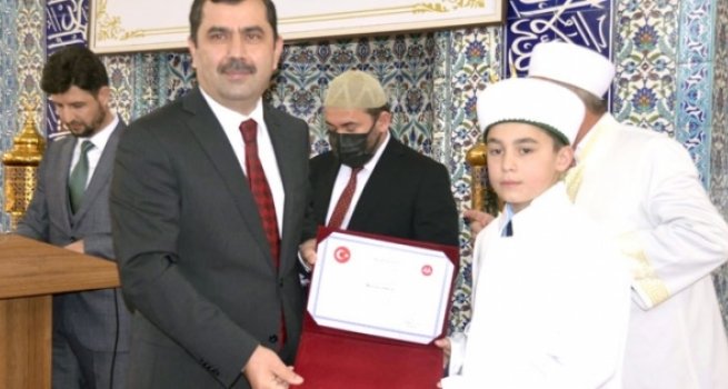 Trabzon'da 'Hafızlık İcazet Merasimi'