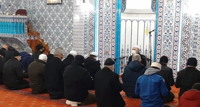 Uzunköprü'de sabah namazı buluşması