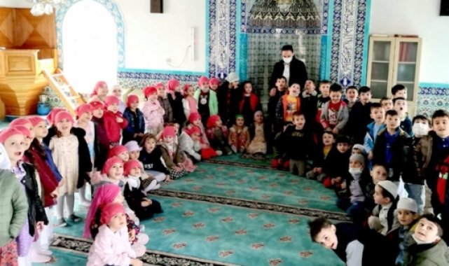 Vakfıkebir’de cami-çocuk buluşması