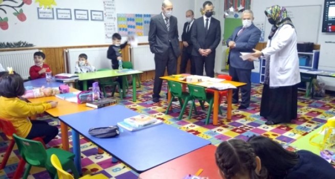Vali Yardımcısı Balaban'dan 4-6 yaş Kur'an kursuna ziyaret