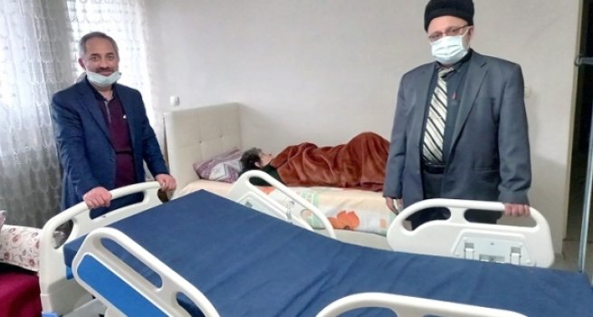 Yomra Müftülüğü engellilerin yanında