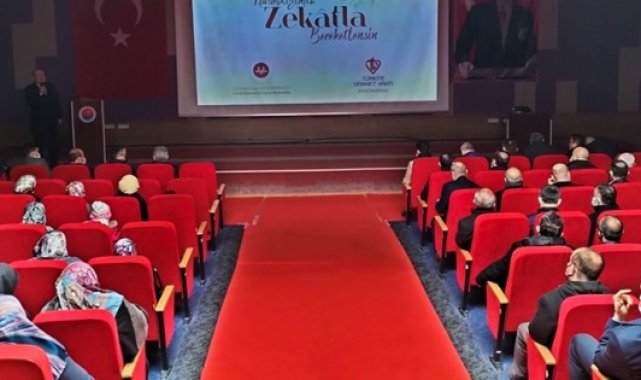 Zekat bilgilendirme toplantıları sürüyor