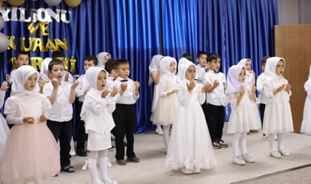 Andırınlı minikler yıl sonu etkinliğinde buluştu