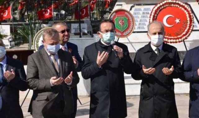Antalya’da Çanakkale Şehitleri anıldı