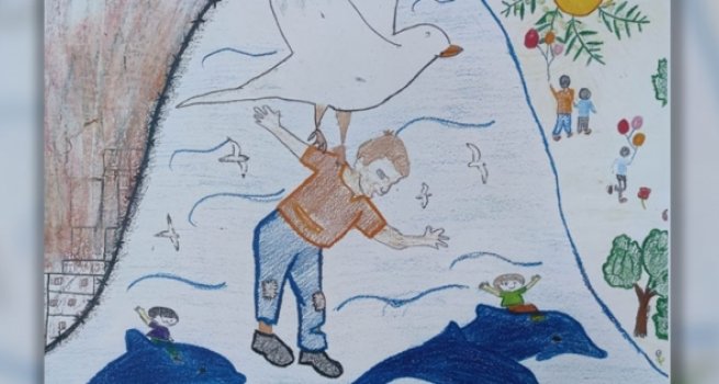 Ardahan'da 'Göç ve Çocuk' temalı resim yarışması