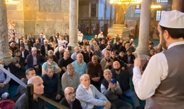 Ayasofya'da 'engelsiz hutbe' dönemi başladı