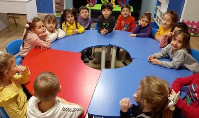Azez'de 4-6 yaş Kur'an kursu açıldı