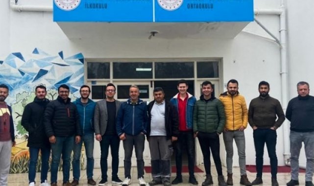 Bodrum'da okullar 'Diyanet Gençlik' ile güzelleşiyor
