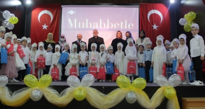 Bolu’da minikler Kur’an okumayı öğrendi