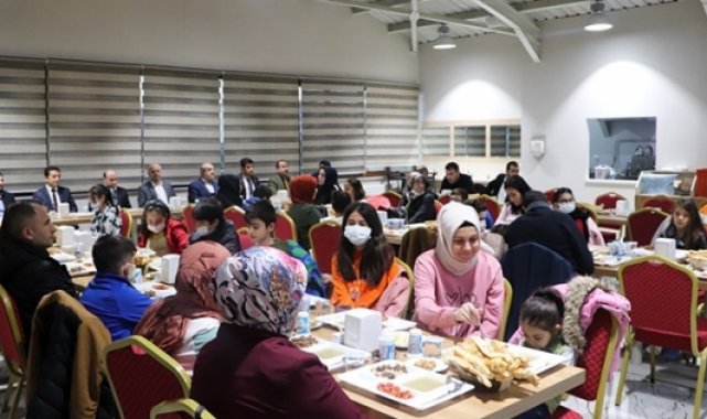 Çevre gönüllüsü gençler müftülük iftarında buluştu