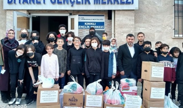 Çevresine duyarlı gençlerden hanelere iyilik