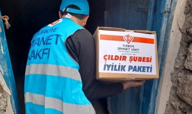 Çıldır'da evlere 'iyilik' taşındı