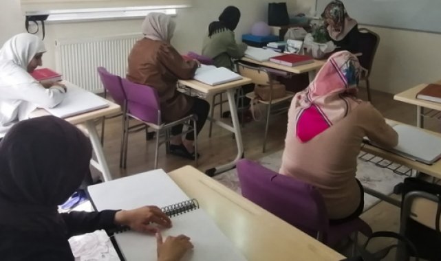 Çorlu'da 'engelsiz' mukabele