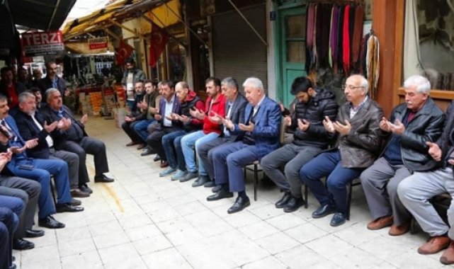Çorum’un esnafı asırlık 'arife duası'nda buluştu