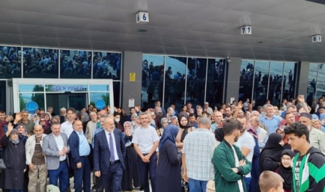 Çorum’un ilk hacı kafilesi yola çıktı
