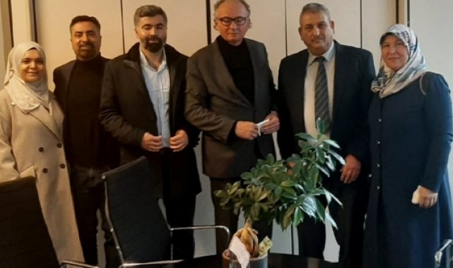 DİTİB'den emekliye ayrılacak Belediye Başkanı Hütten'e ziyaret