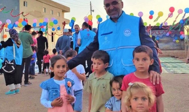 Diyarbakır'dan İdlib'e bayram sevinci