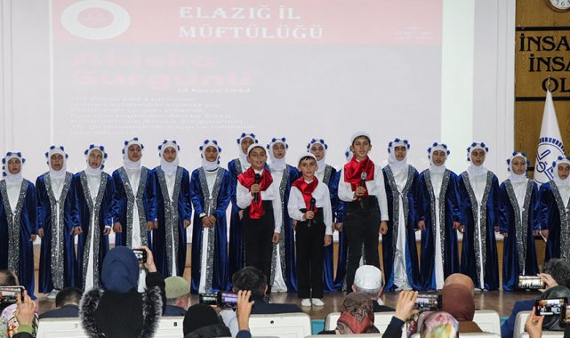 Elazığ'da Ahıska Türkleri anıldı