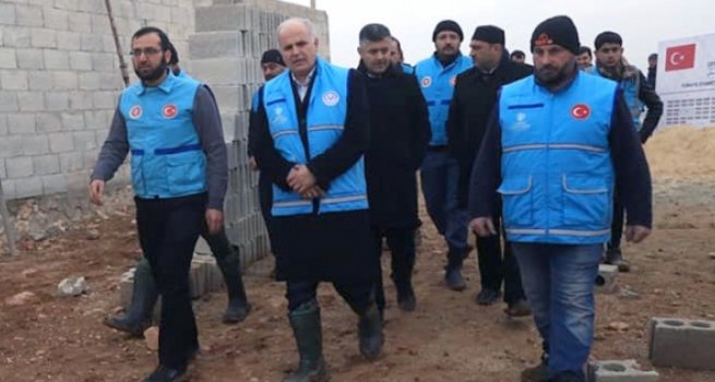 Gaziantep'in 'İyilik Konutları' hızla yükseliyor