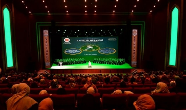 Gaziantep'te 134 hafız mezun oldu