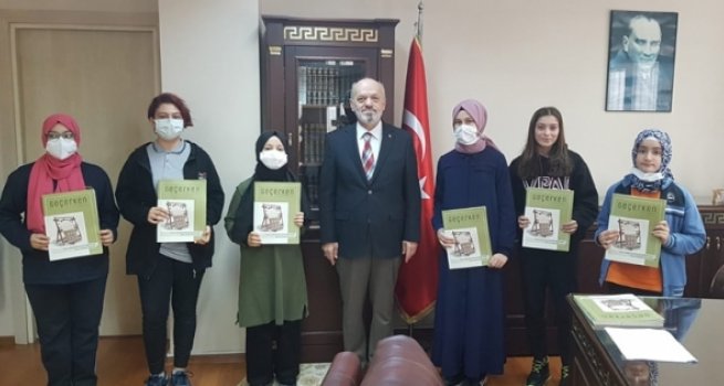 Dereceye giren öğrenciler ödüllendirildi