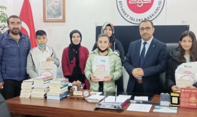 Dereceye girenler ödüllendirildi